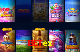 Interface do App betex
